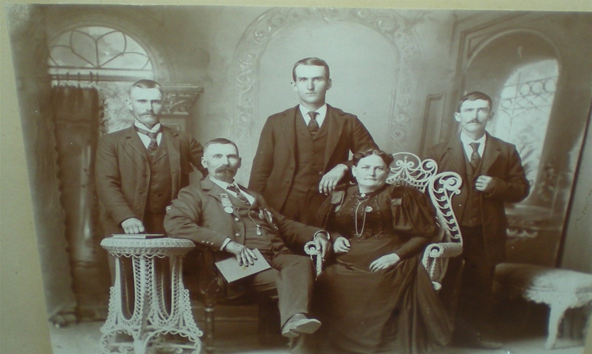 Robert Bruce Barton (1839-1918) and his family