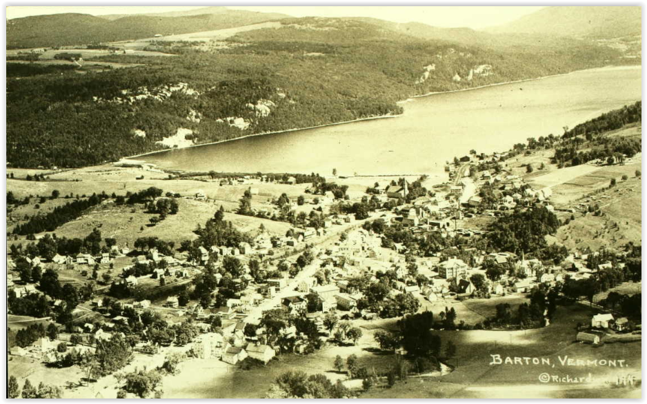 Postcard of Barton, Vermont, USA